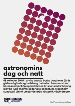 Astronomins dag och natt 2016